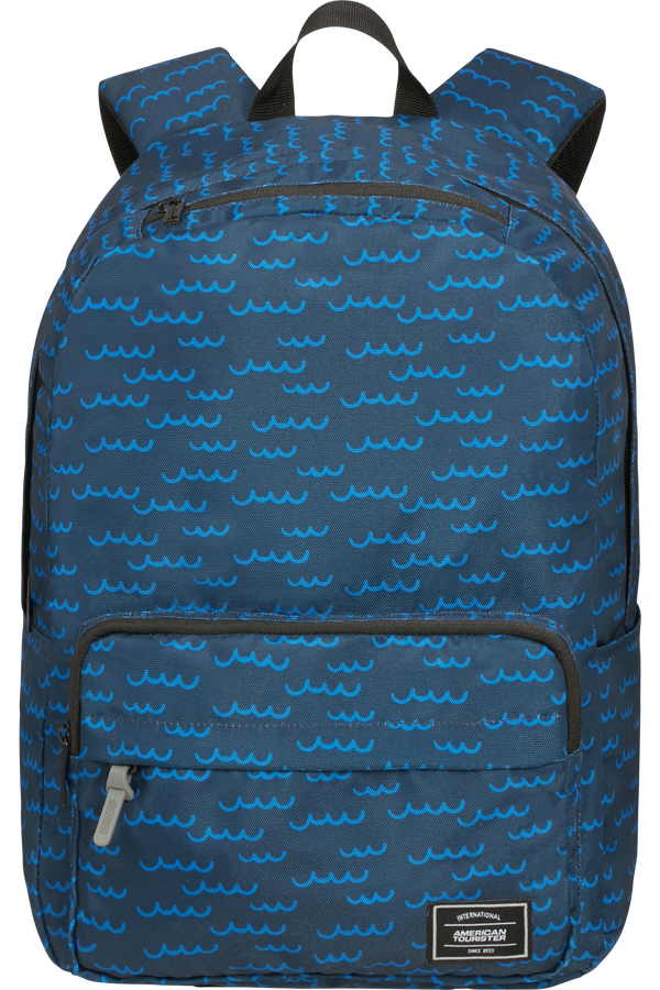 American Tourister Urban Groove UG Lifestyle Backpack 1  Oce&aacute;nsk&aacute; modr&aacute;