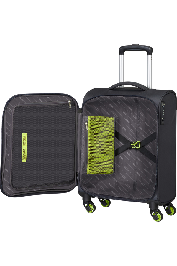 American Tourister At Eco Spin Spinner TSA 55cm  Atlas Grey