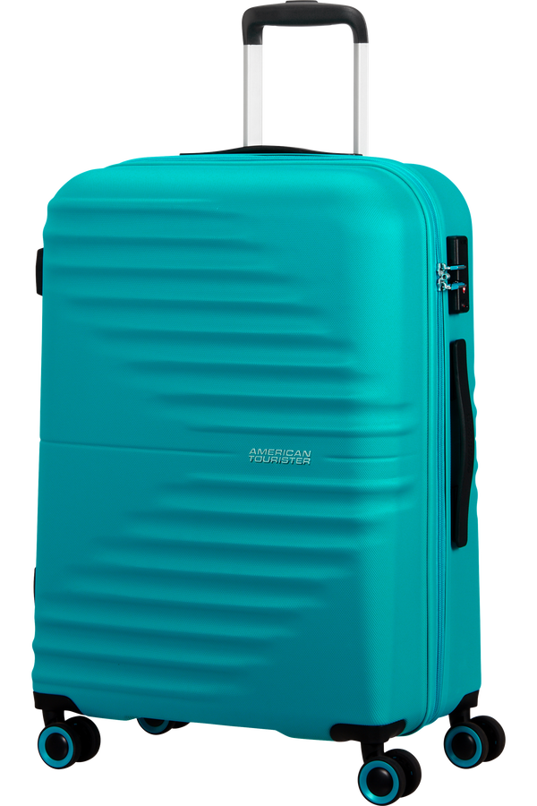 American Tourister Wavetwister Spinner TSA 66cm  Tyrkysová Aqua