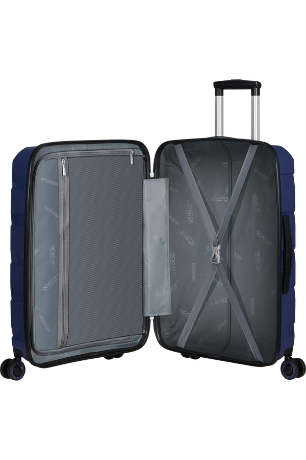 American Tourister Air Move SPINNER 66/24 TSA  Půlnočn&iacute; n&aacute;mořn&iacute; modr&aacute;