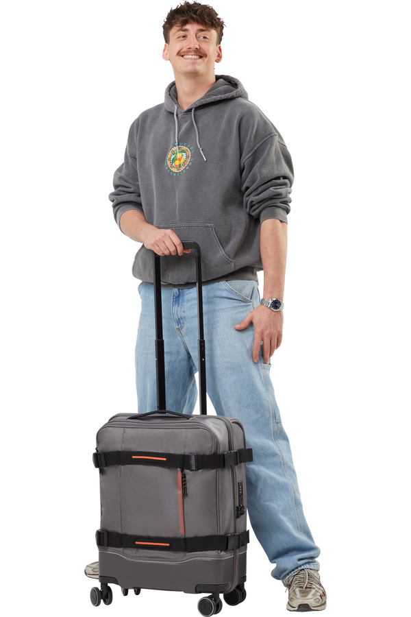 American Tourister Urban Track Spinner S TSA 55cm  Tmavě šedá