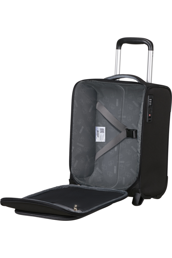 Cloudrider S/M Upright (2 kolečka) | American Tourister Cloudrider Upright Underseater Tsa  Čern&aacute;
