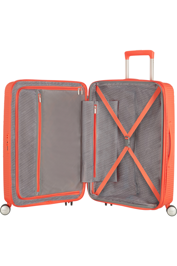 American Tourister Soundbox Spinner 77  Spicy Peach