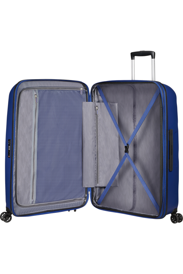 American Tourister Bon Air Dlx Spinner TSA Expandable 75cm  Půlnoční námořní modrá