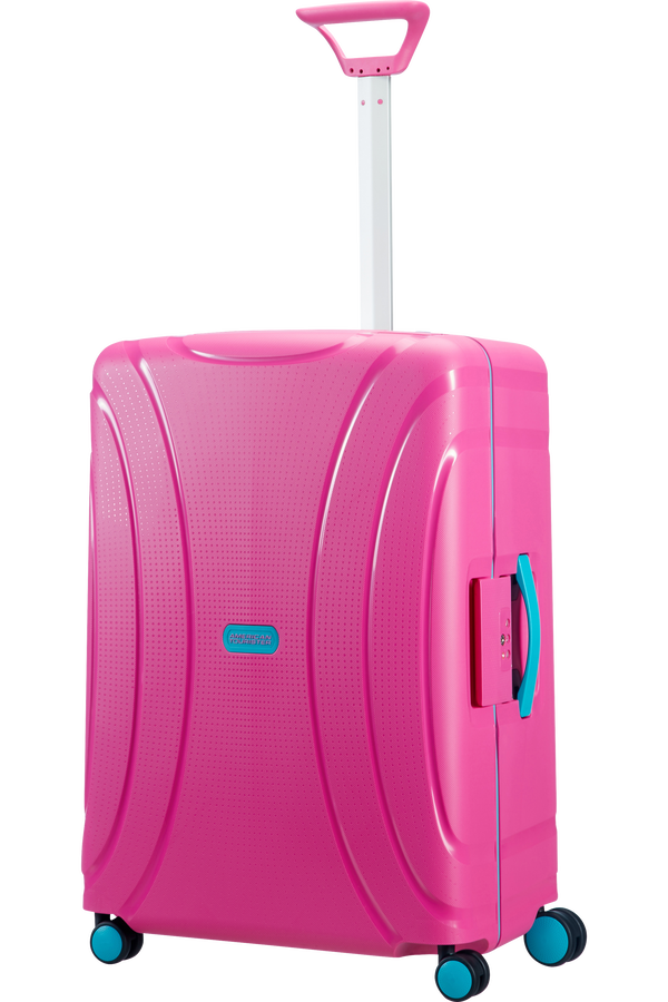 American Tourister Kufr Lock'n'Roll Spinner, 4 kolečka, 69 cm, střední, letní růžová