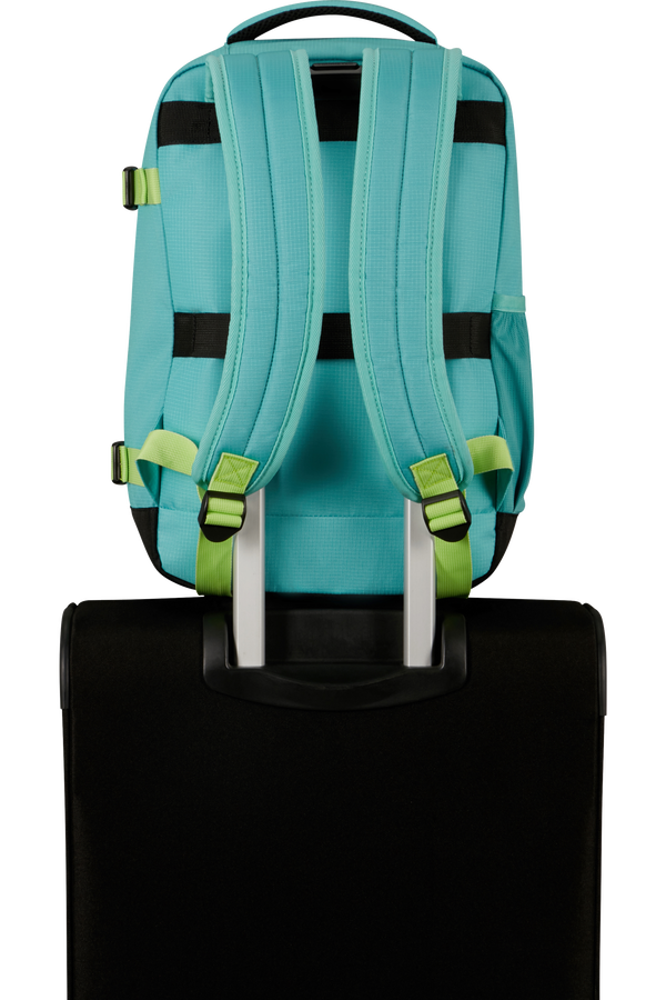 American Tourister Take2cabin Casual Backpack S  Dusty Turquoise/Lime