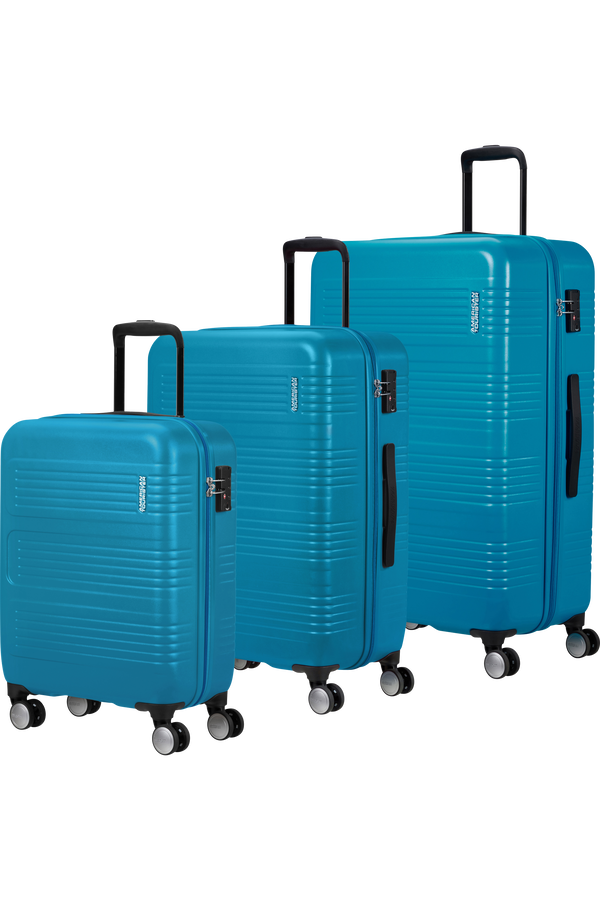 American Tourister Summerville 3 PC SET A  Bright Blue