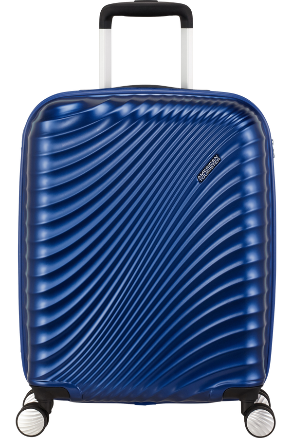 American Tourister Jetglam Spinner 55cm  Metalická modrá
