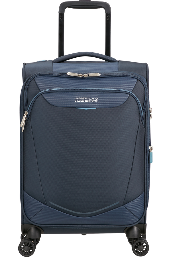 American Tourister SummerRide Spinner Expandable TSA 55cm L35  Námořní modrá
