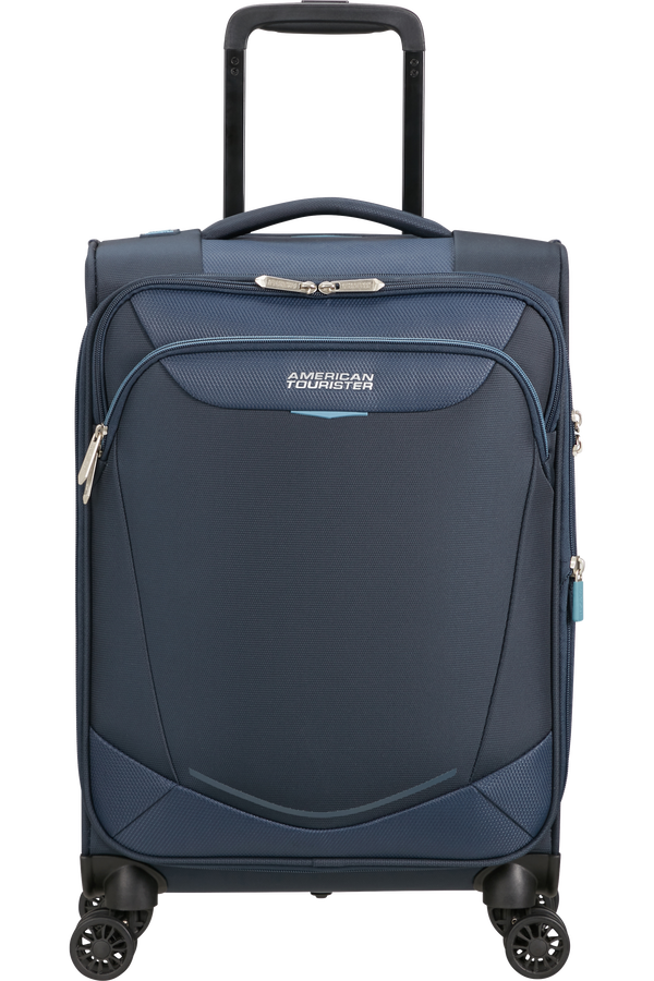 American Tourister SummerRide Spinner Expandable TSA 55cm L35 Námořní modrá