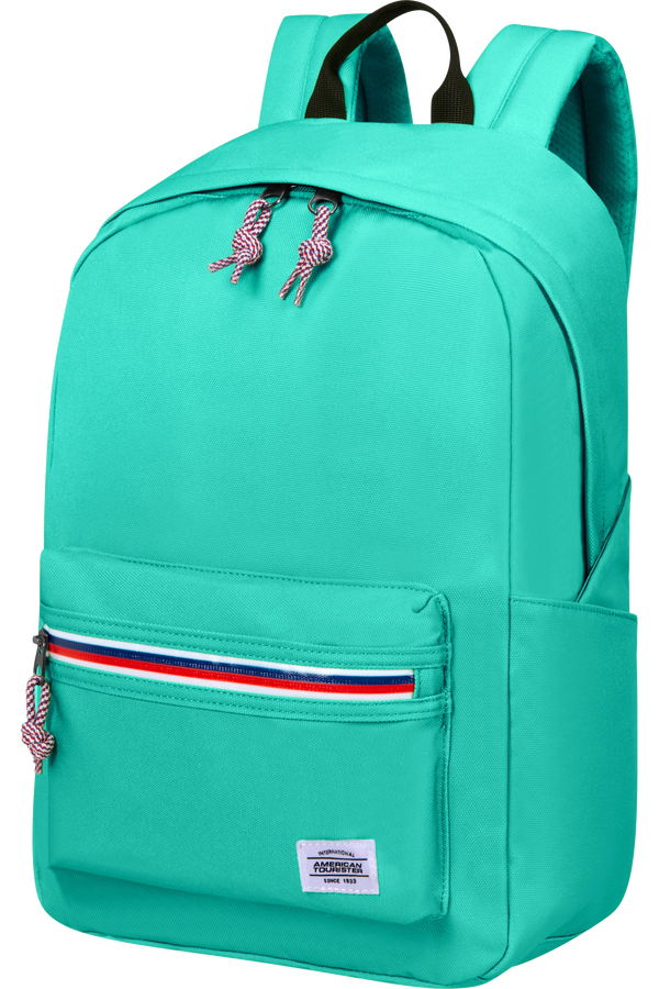 American Tourister UpBeat Backpack Zip  Modro-zelená