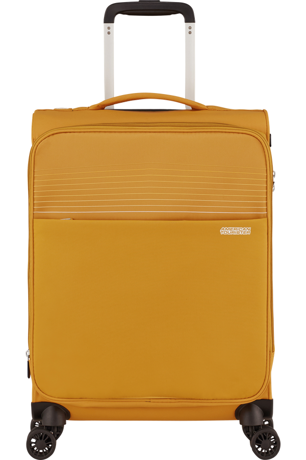 American Tourister Lite Ray Spinner TSA Expandable 55cm  Zlatě žlutá