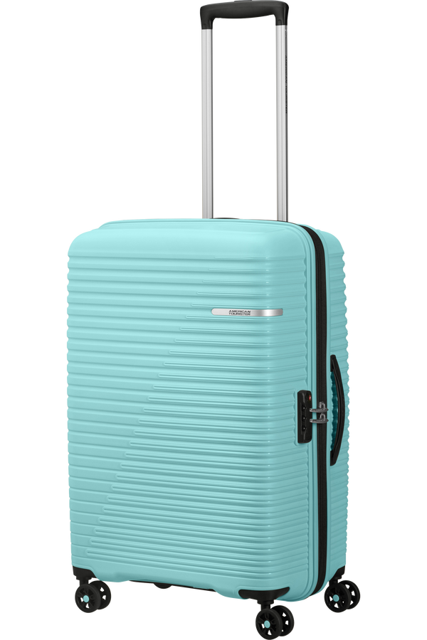 American Tourister Liftoff Spinner Exp Tsa 67cm  Letn&iacute; modr&aacute;