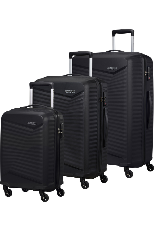 American Tourister Jetdriver 2.0 3 PC SET A  Čern&aacute;