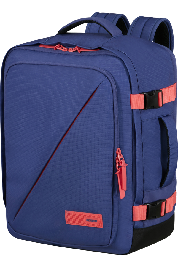 American Tourister Take2cabin Casual Backpack MS  Dusk Purple/Sunset Coral