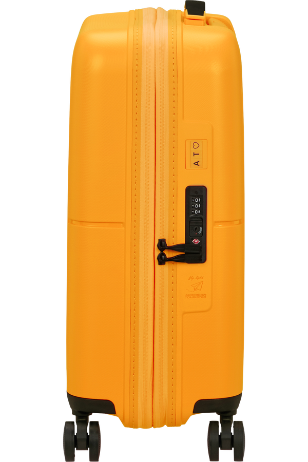 American Tourister DashPop Spinner Expandable TSA 55cm Zlatě žlut&aacute;