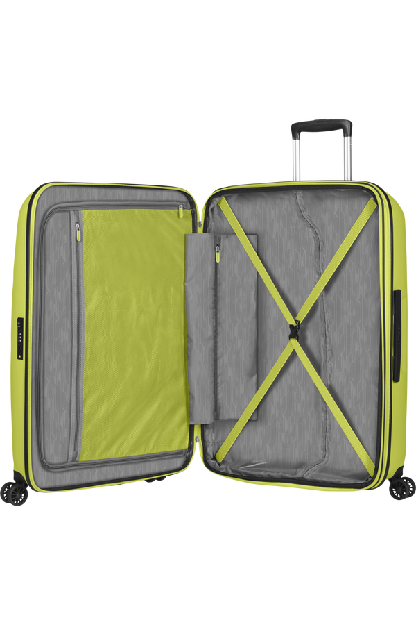 American Tourister Bon Air Dlx SPINNER 75/28 TSA EXP  Bright Lime