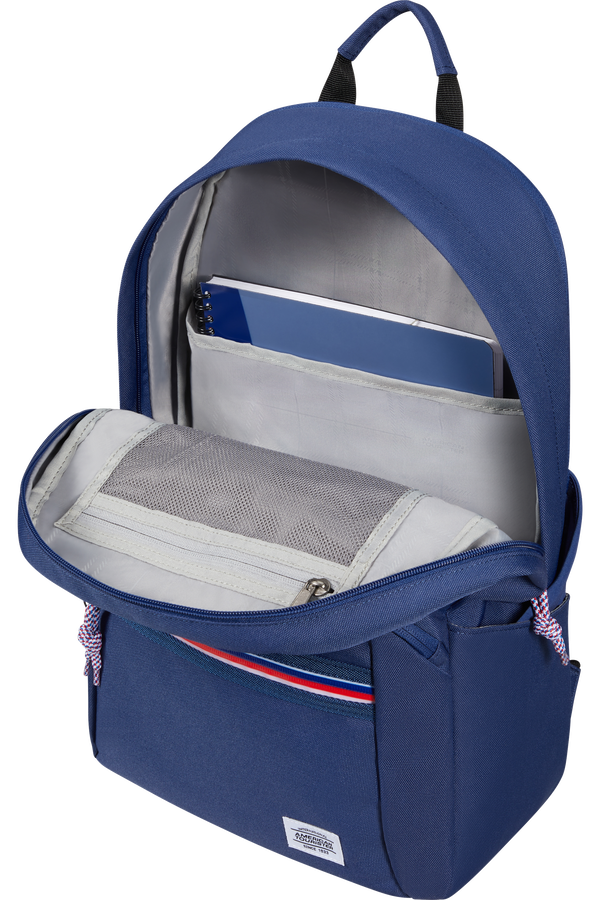 American Tourister Upbeat Lapt Backpack Zip 15.6' M  Námořní modrá