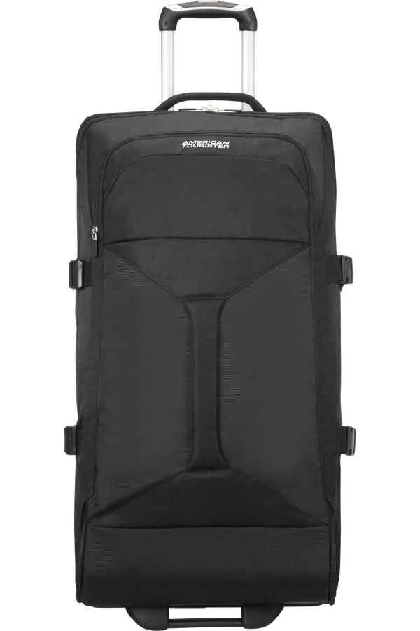 American Tourister Sportovn&iacute; ta&scaron;ka s kolečky Road Quest L, pln&aacute; čern&aacute;