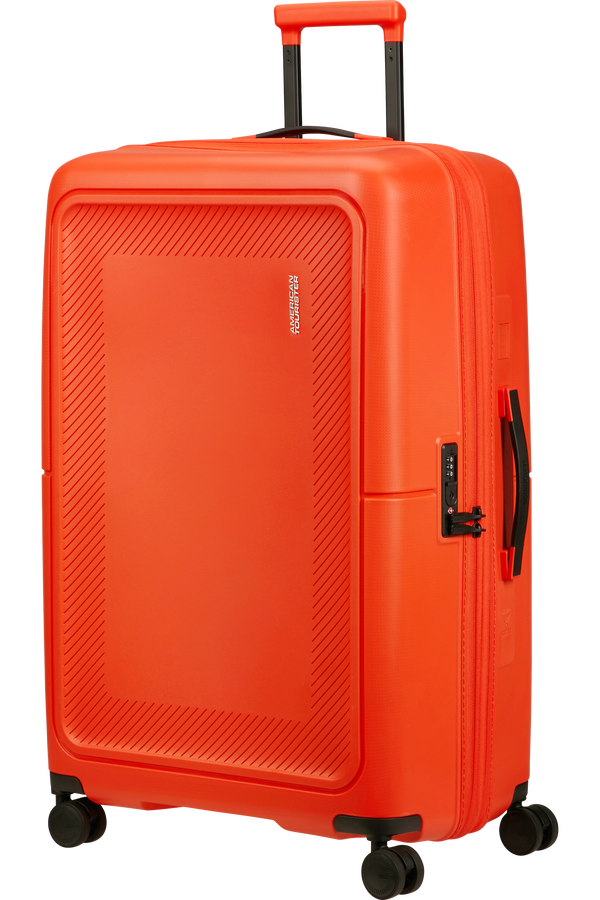 American Tourister DashPop Spinner Expandable TSA 77cm  Tangerine Red American Tourister DashPop Spinner Expandable TSA 77cm  Tangerine Red
