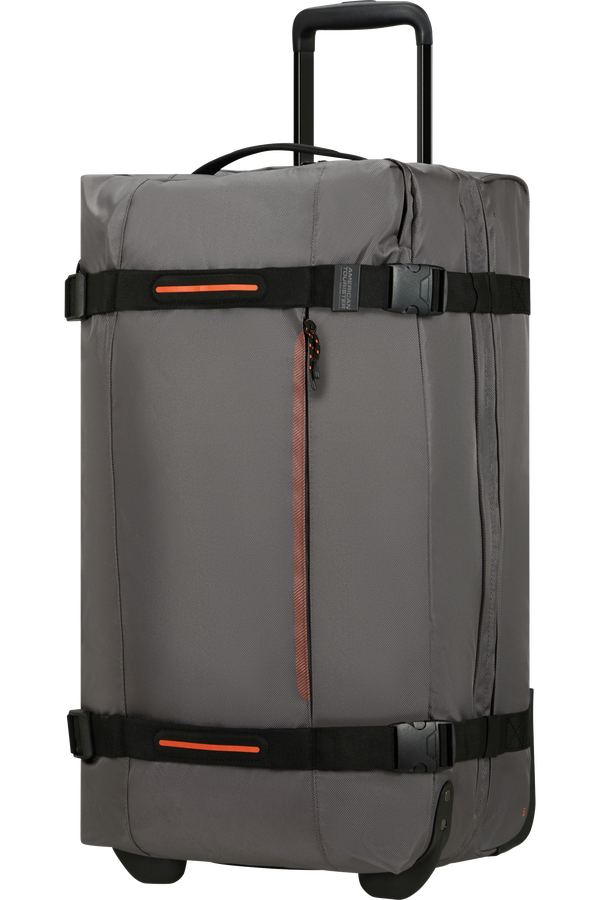 American Tourister Urban Track Duffle with Wheels M  Tmavě šedá American Tourister Urban Track Duffle with Wheels M  Tmavě šedá