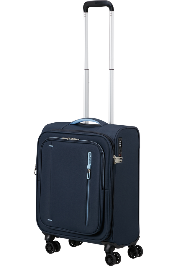 American Tourister Cloudrider Spinner EXP TSA S  Sky Navy