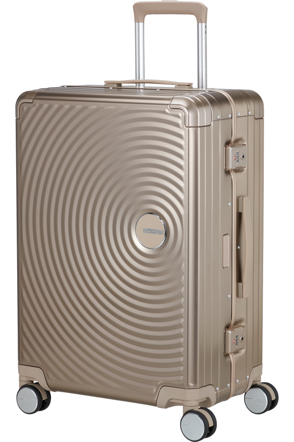 American Tourister Soundbox Alu Spinner TSA 68cm  Bronzová