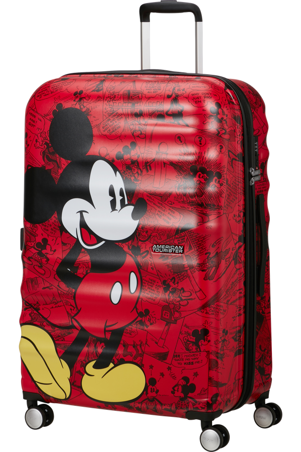 American Tourister Disney Wavebreaker Spinner TSA Disney Fl 77cm  Mickey Comics Red American Tourister Disney Wavebreaker Spinner TSA Disney Fl 77cm  Mickey Comics Red