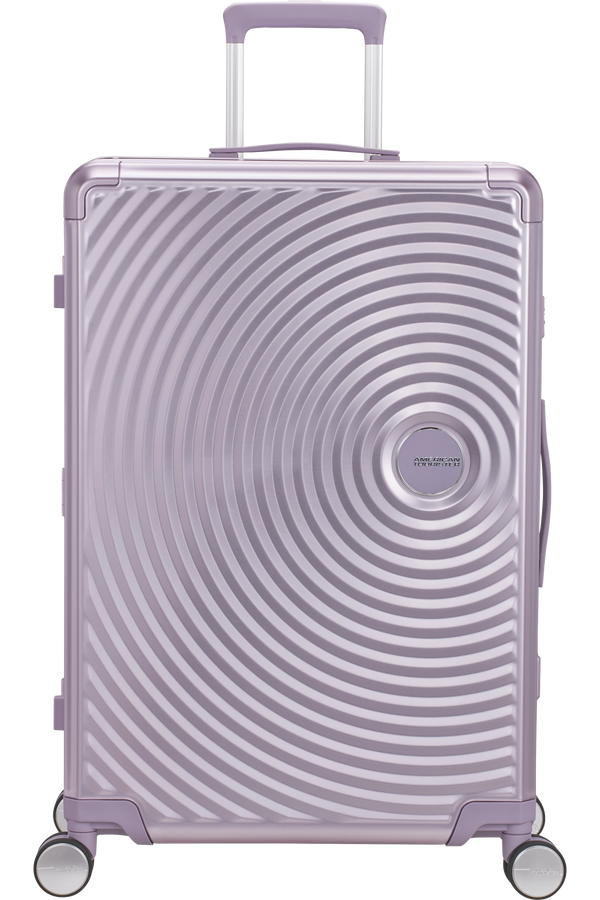 American Tourister Soundbox Alu Spinner TSA 77cm Stormy Lilac