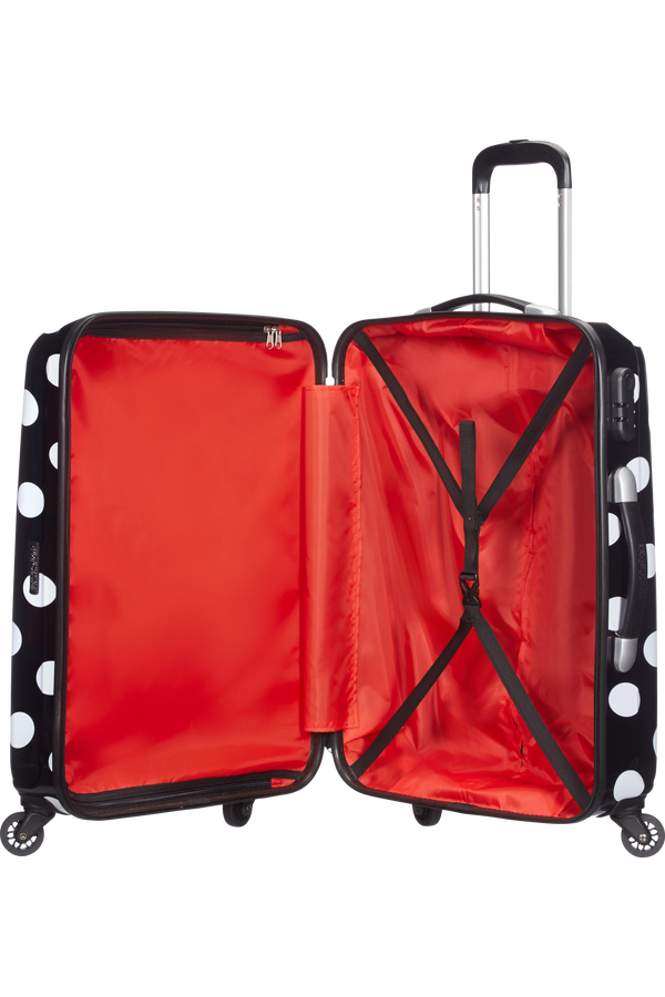 American Tourister Disney 4-wheel Spinner 75cm large suitcase Minnie Dots
