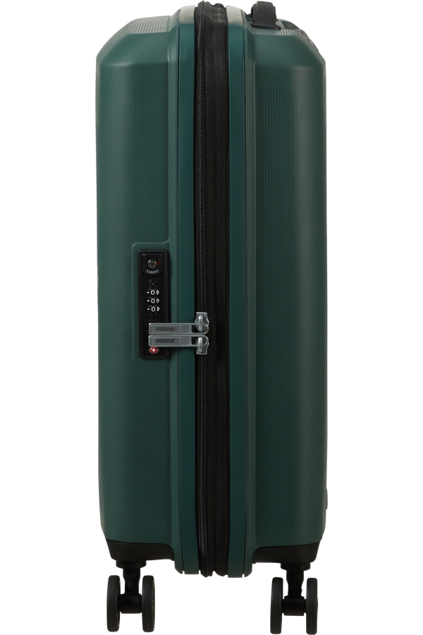 AeroStep 55cm Spinner (4 kolečka) | American Tourister AeroStep Spinner 55/20 EXP TSA 55cm  Dark Forest