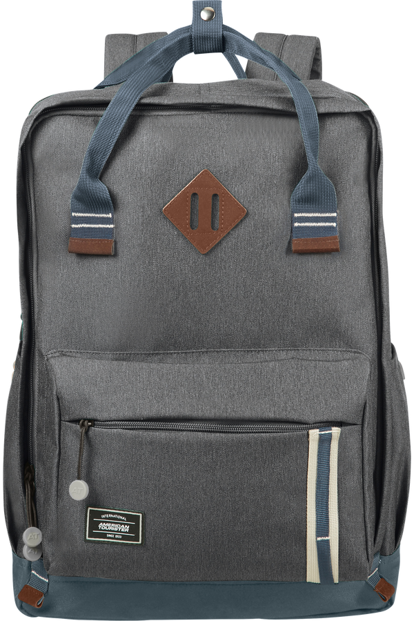 American Tourister Urban Groove Lifestyle Backpack 17.3inch  Tmavě &scaron;ed&aacute;