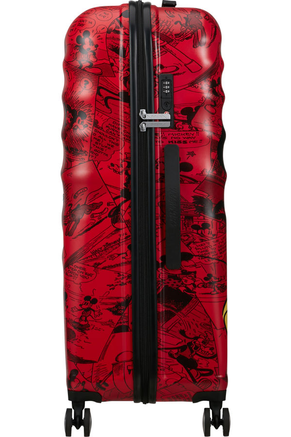 American Tourister Disney Wavebreaker Spinner TSA Disney Fl 77cm  Mickey Comics Red American Tourister Disney Wavebreaker Spinner TSA Disney Fl 77cm  Mickey Comics Red