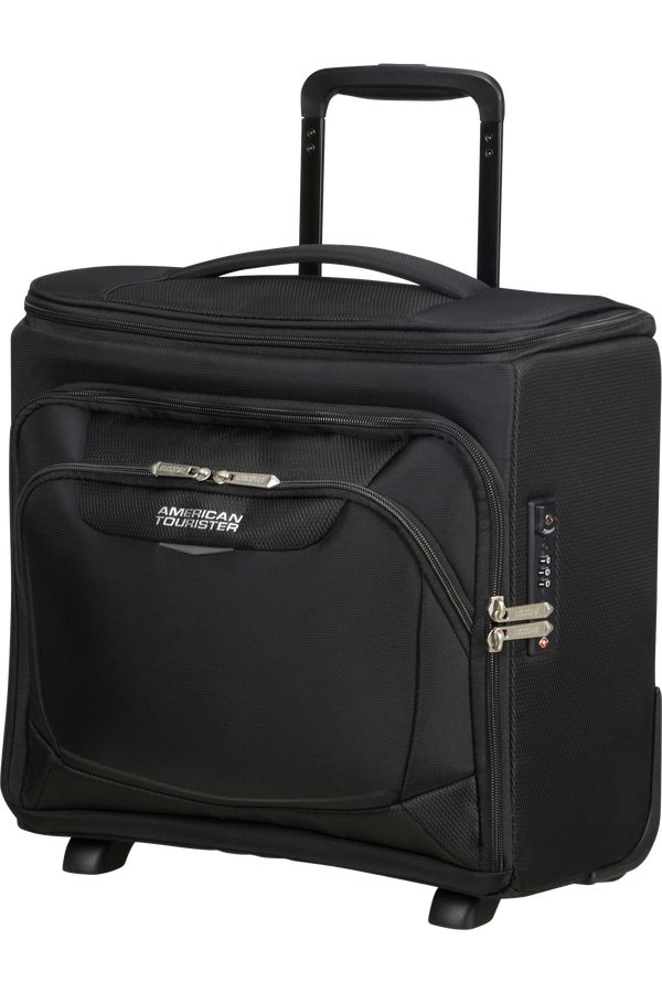 American Tourister SummerRide Upright Underseater Expandable Tsa Černá American Tourister SummerRide Upright Underseater Expandable Tsa Černá