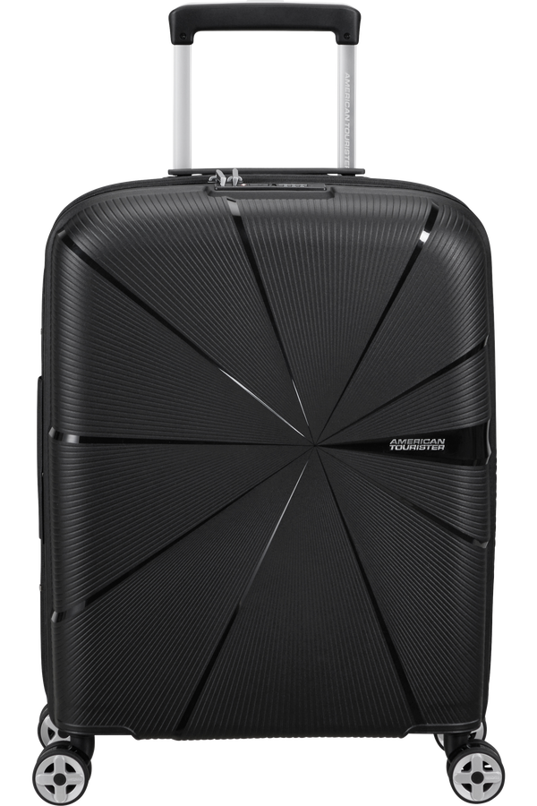 American Tourister Starvibe Spinner Expandable TSA 55cm Čern&aacute;