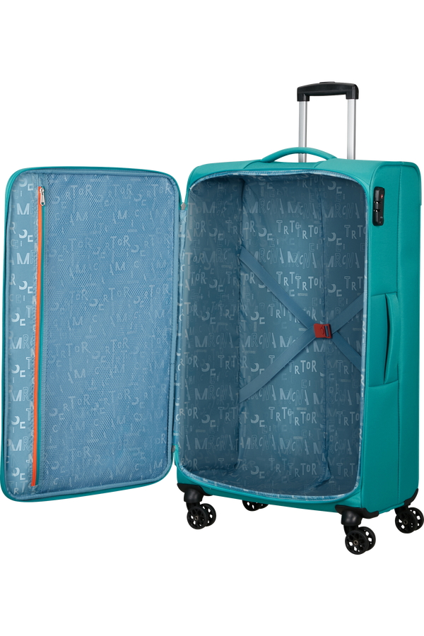 American Tourister Sea Seeker Spinner 80/30 Tsa 80 cm  Modro-zelená American Tourister Sea Seeker Spinner 80/30 Tsa 80 cm  Modro-zelená