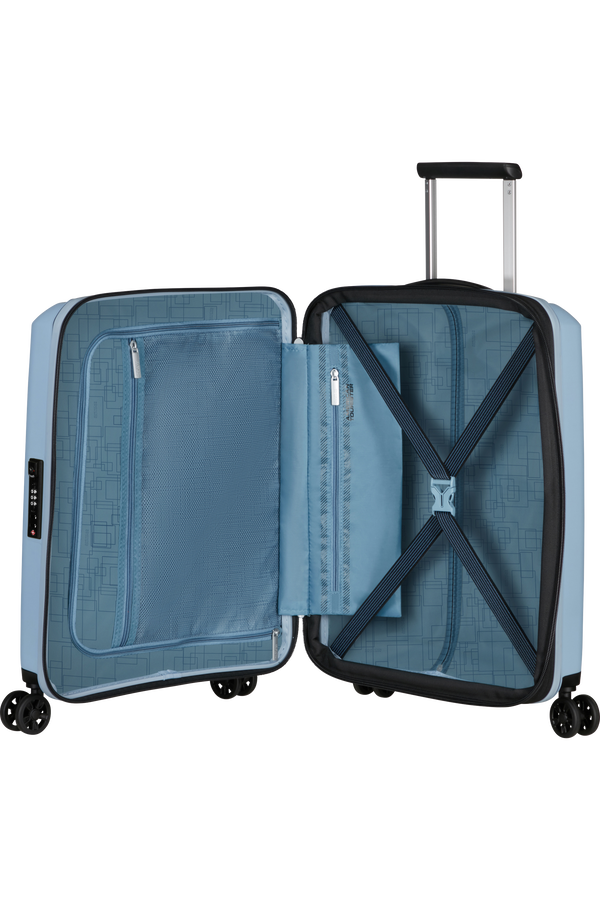 American Tourister Aerostep Spinner 55/20 Exp Tsa 55cm  Soho Grey