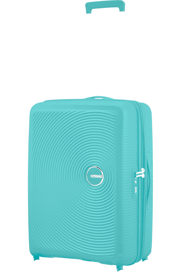 American Tourister Soundbox Spinner TSA Expandable 67cm  Poolside Blue