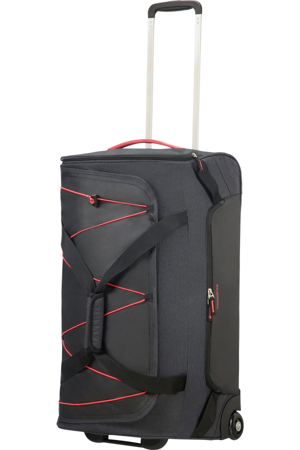 American Tourister Road Quest Duffle with Wheels M  Graphite/Pink