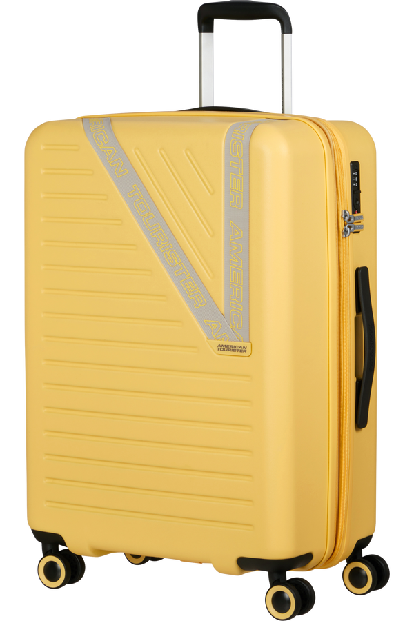 American Tourister Dynabelt Spinner EXP TSA 66cm  Z&aacute;řivě žlut&aacute;