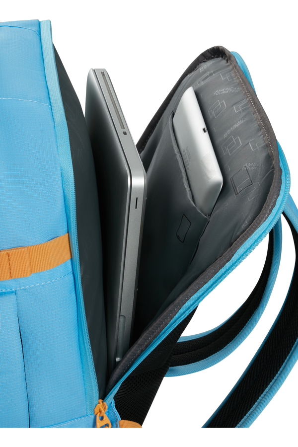 American Tourister Take2cabin Casual Backpack MS  Blueberry Fizz/Papaya Pop