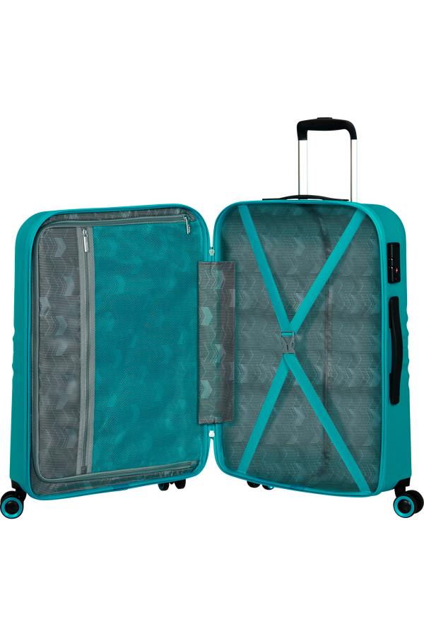 American Tourister Wavetwister Spinner TSA 66cm  Tyrkysov&aacute; Aqua