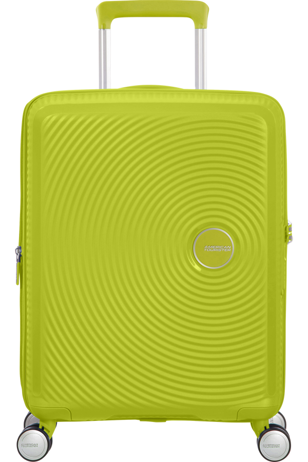 American Tourister Soundbox Spinner, rozšířitelný, 55 cm, tropická limetka