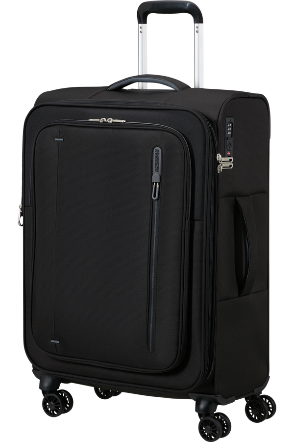 American Tourister Cloudrider Spinner EXP TSA M  Černá