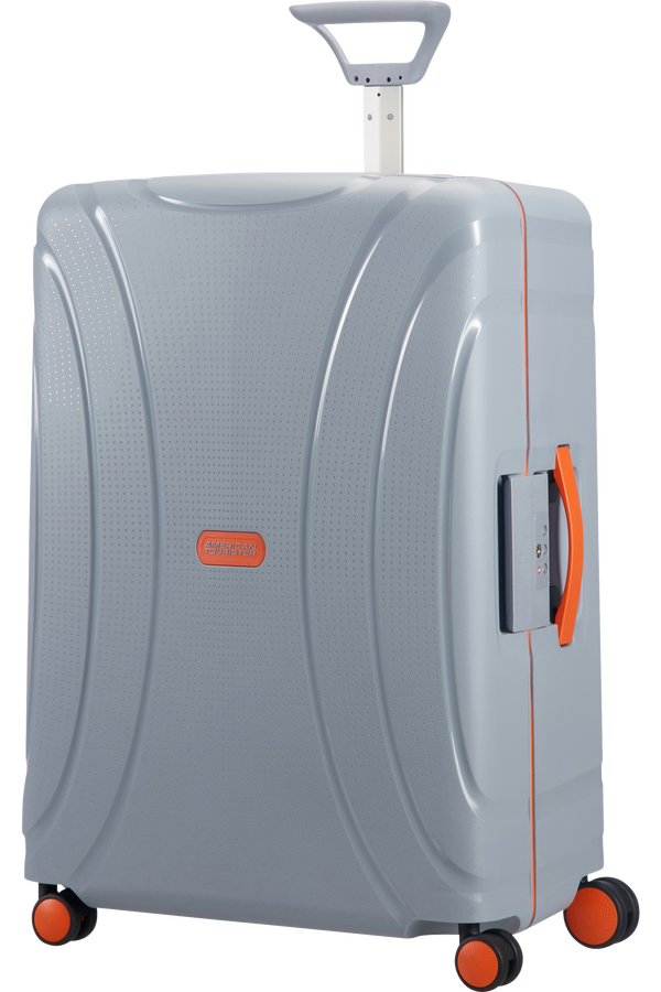 American Tourister Kufr Lock'n'Roll Spinner, 4 kolečka, 69 cm, středn&iacute;, &scaron;ed&aacute; Volt