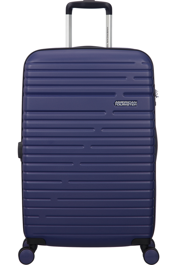 American Tourister Aero Racer Spinner M Expandable 68cm  Modr&aacute; Nocturno