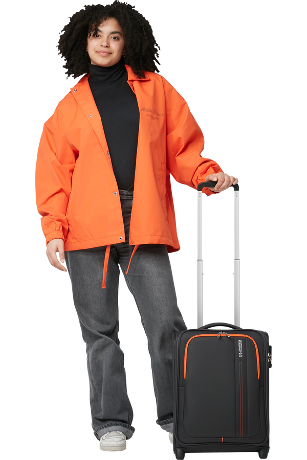 American Tourister Sea Seeker Upright Underseater Tsa 45cm  Charcoal Grey