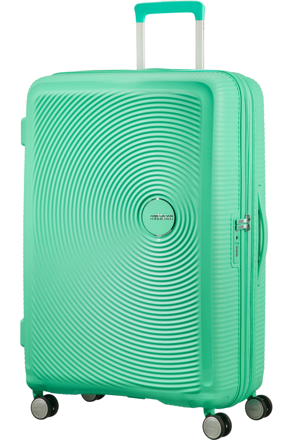 American Tourister Soundbox Spinner 77  Deep Mint