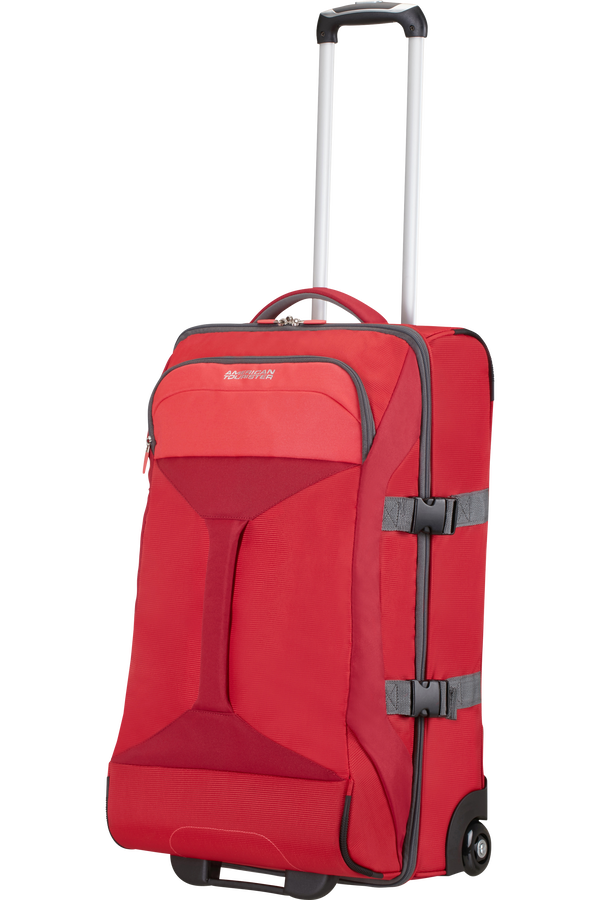 American Tourister Sportovn&iacute; ta&scaron;ka s kolečky Road Quest M, pln&aacute; červen&aacute;