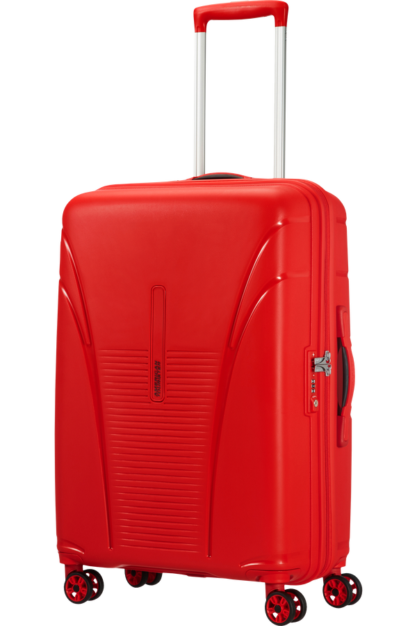 American Tourister Kufr Skytracer Spinner, 4 kolečka, 68 cm, střední, červená Formule